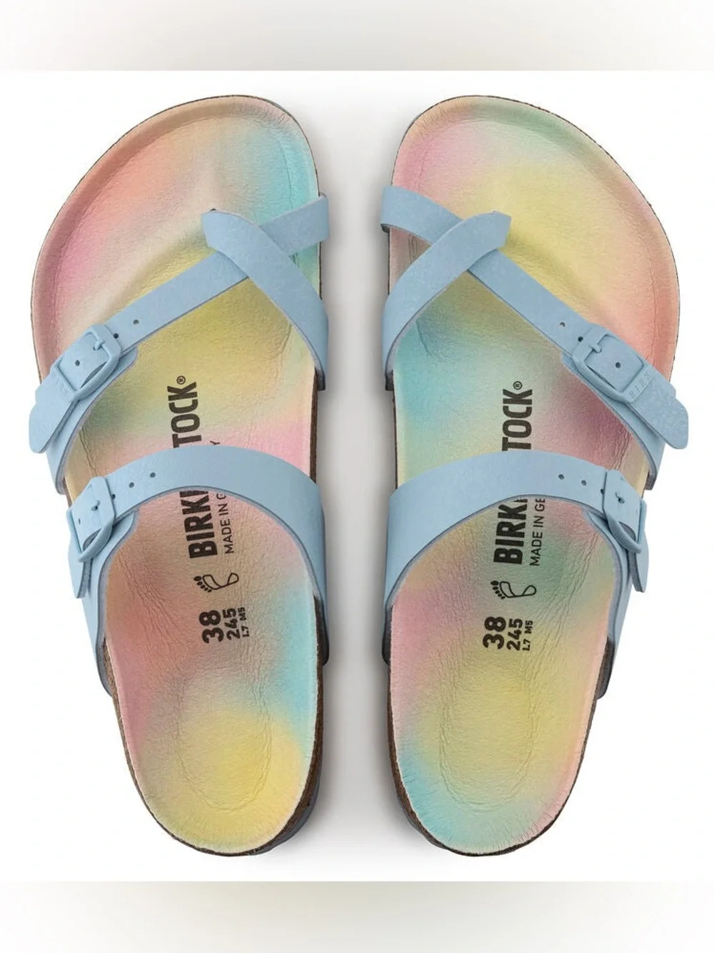 Birkenstock Mayari Birkibuc Vegan Sky